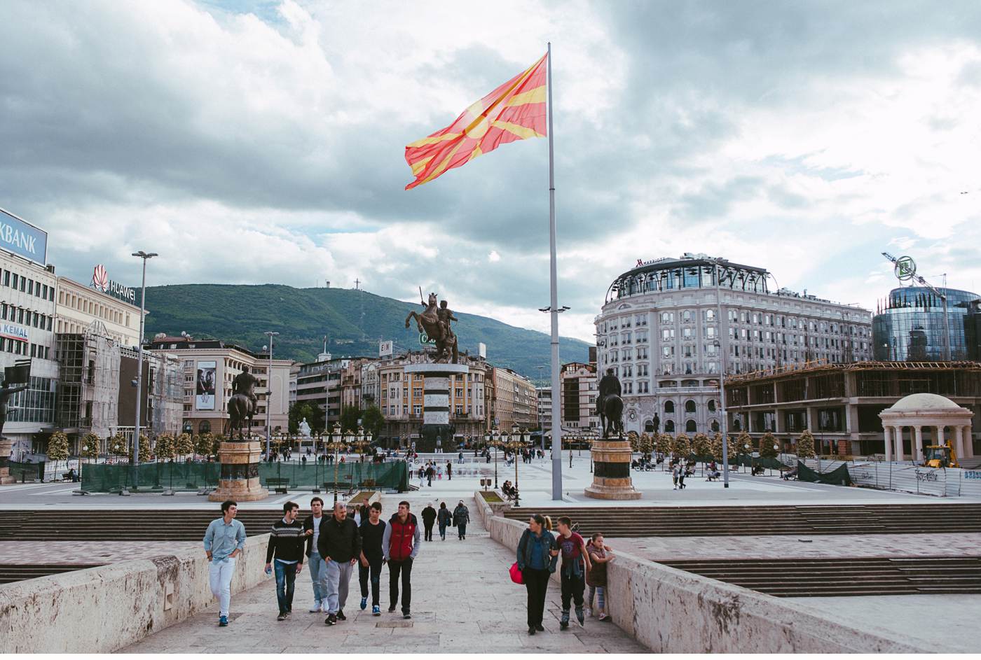 Stopover in Skopje Mazedonien - Balkan