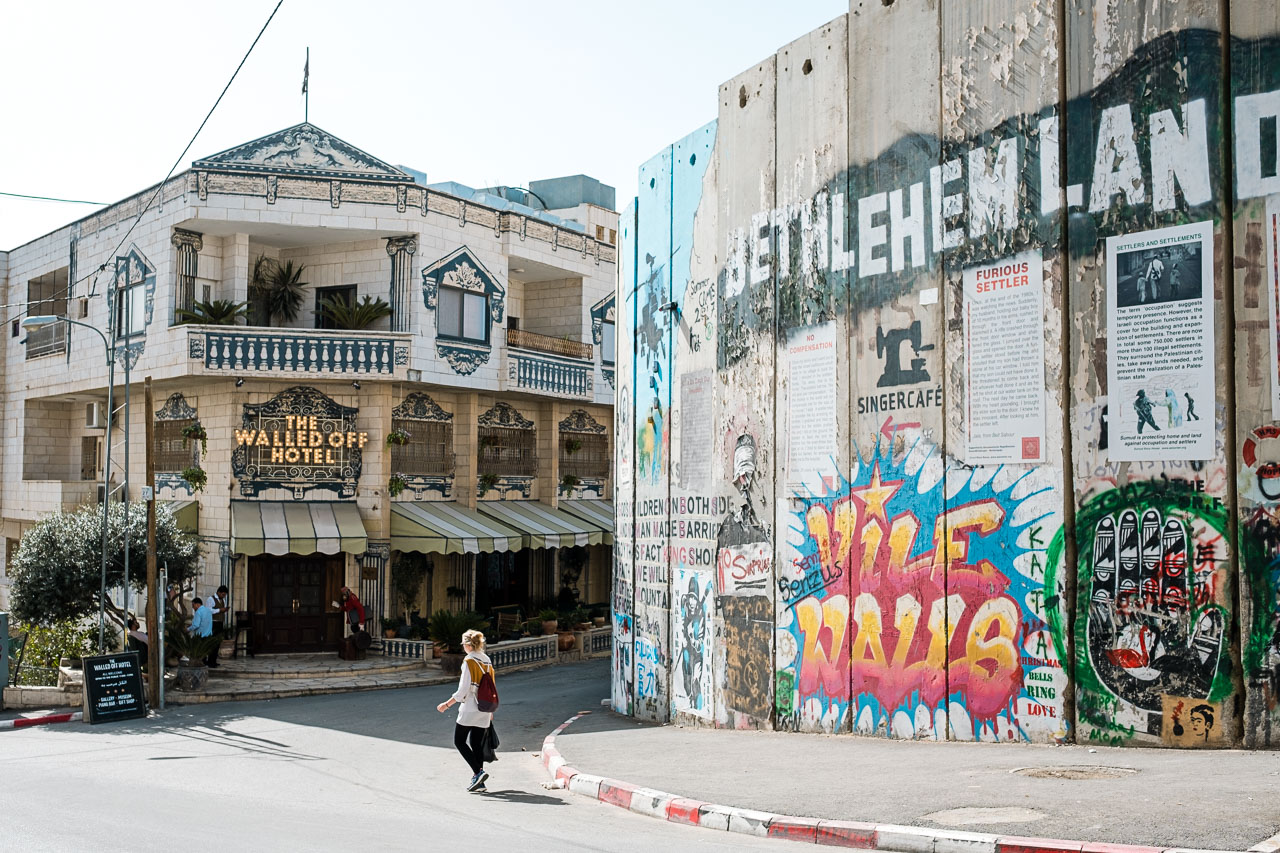 Banksy Hotel - Bethlehem - Palästina - Geschichten von unterwegs (16 von 103)