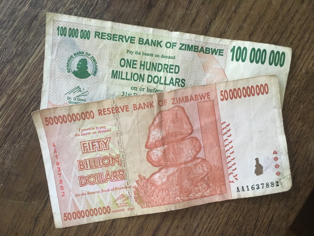 Zimbabwe Dollar Billion